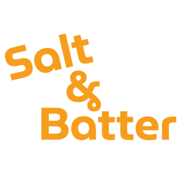 Salt and Batter logo.